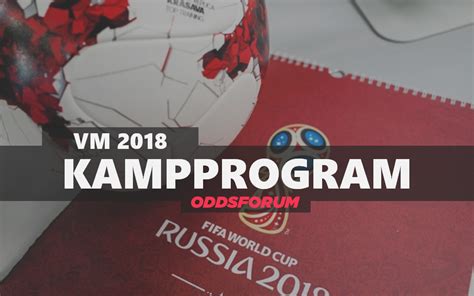 VM fodbold 2022 kampprogram .